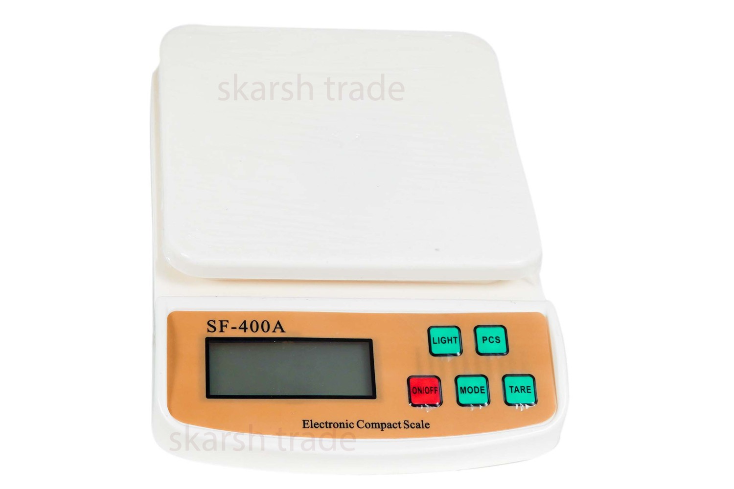 SKARSH 9kg Off White Digital Multipurpose Weighing Scale,