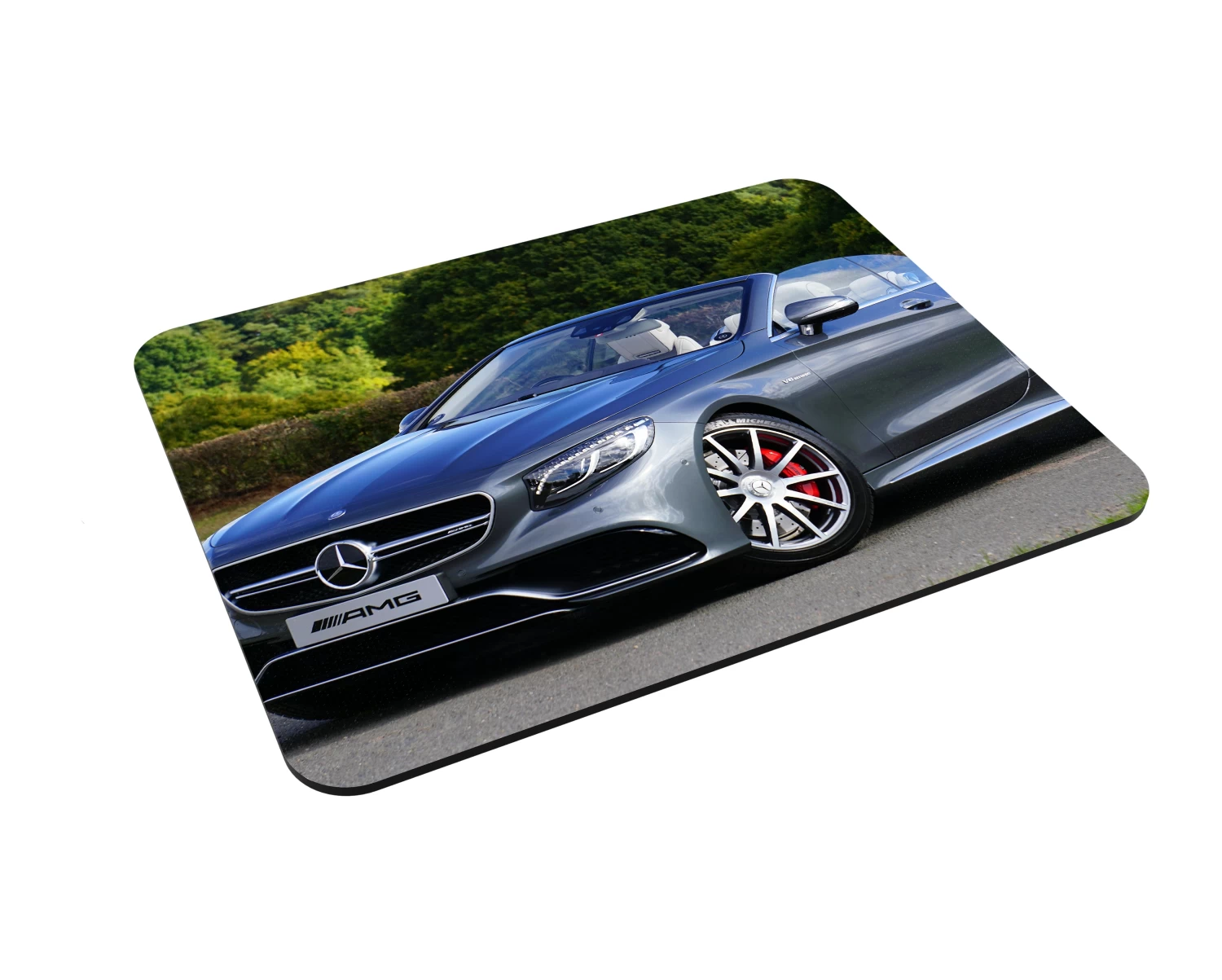 Car-Themed Benz Black Car Mouse Pad – Premium Non-Slip Mouse Pad with Stunning Car Image Designs – Durable & Comfortable for Work, Gaming, and Home Office