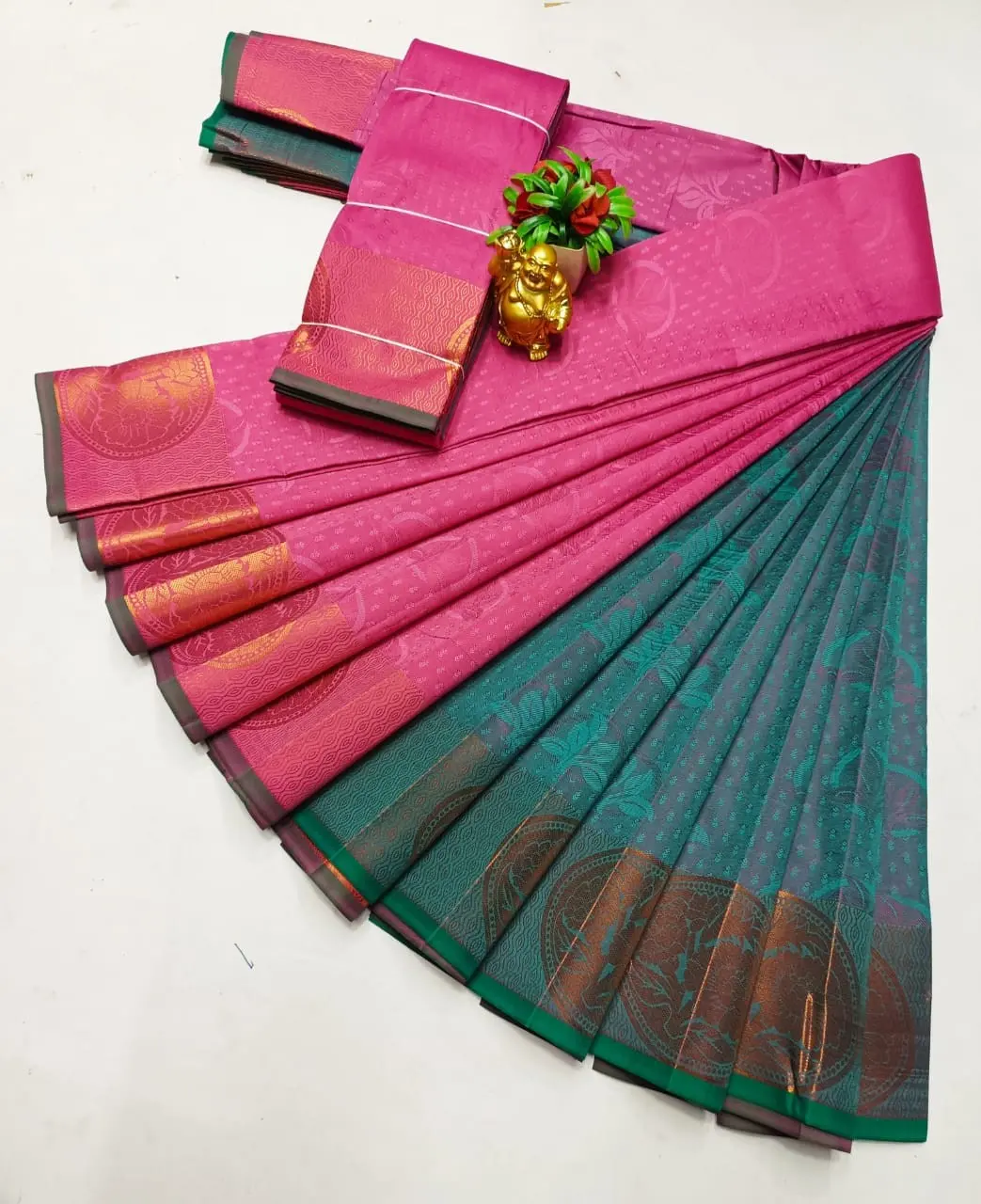 3D Embossed Saree