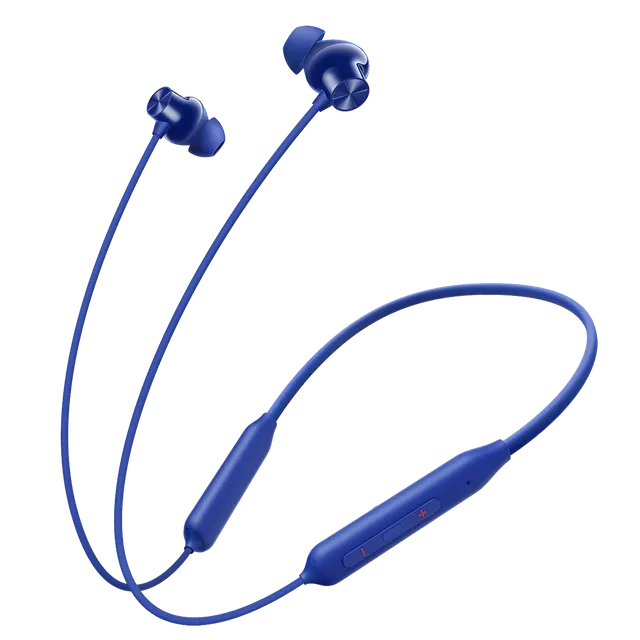 OnePlus Bullets Z2 Neckband with AI Noise Cancellation (IP55 Water Resistant, Upto 30 Hours Playback, Beam Blue)