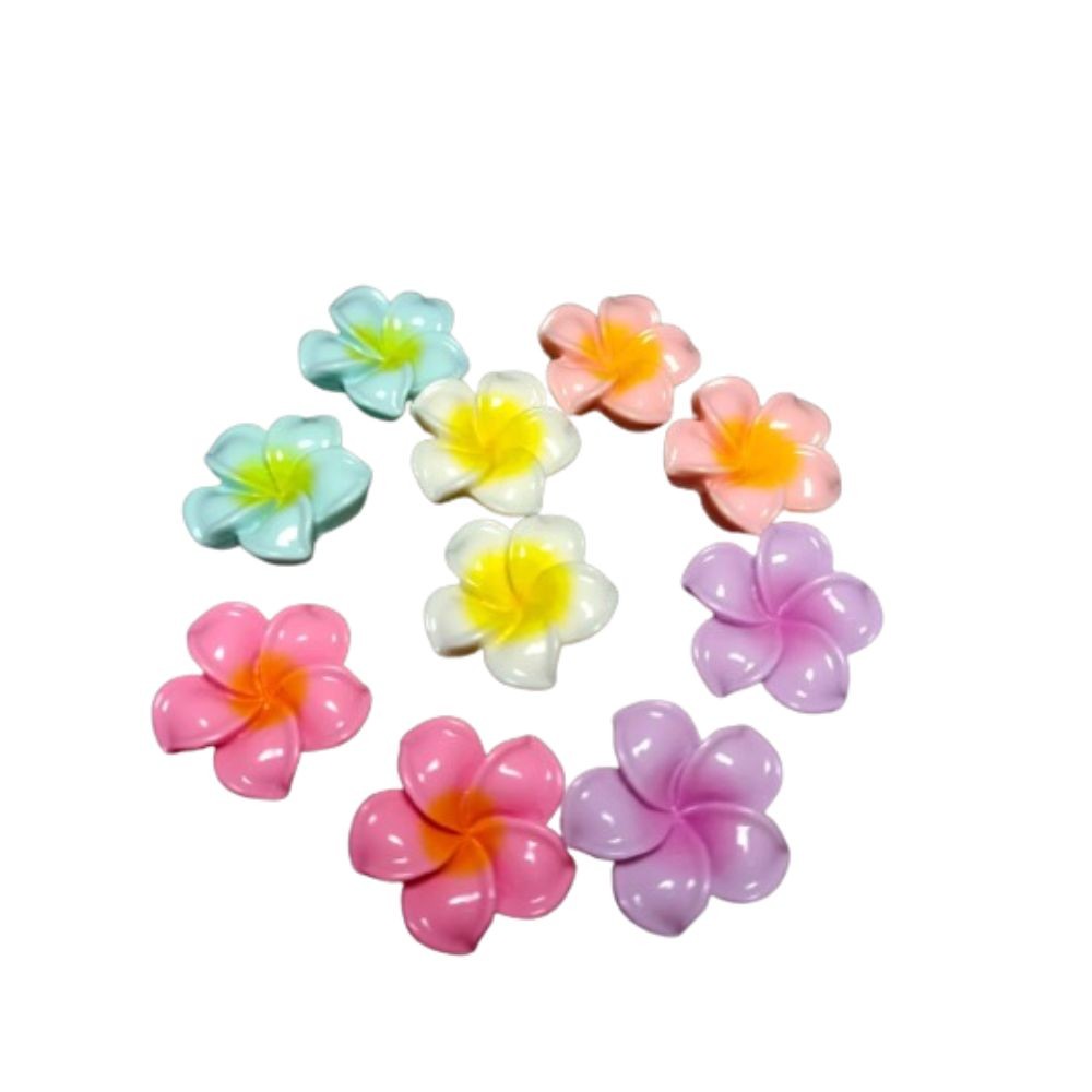 Lightweight Flower Shape Stud Earrings for Women and Girls | Pack of 5 with Box