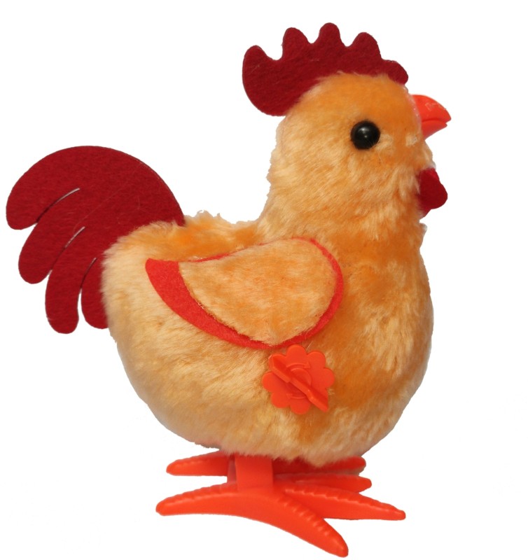 Narmu Rooster Soft Toy For Baby / Key Type Smooth And Quit Jumping