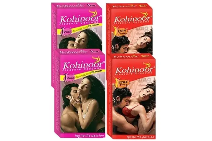 Kohinoor Xtra Time Condoms | Long-Lasting Performance & Enhanced Pleasure