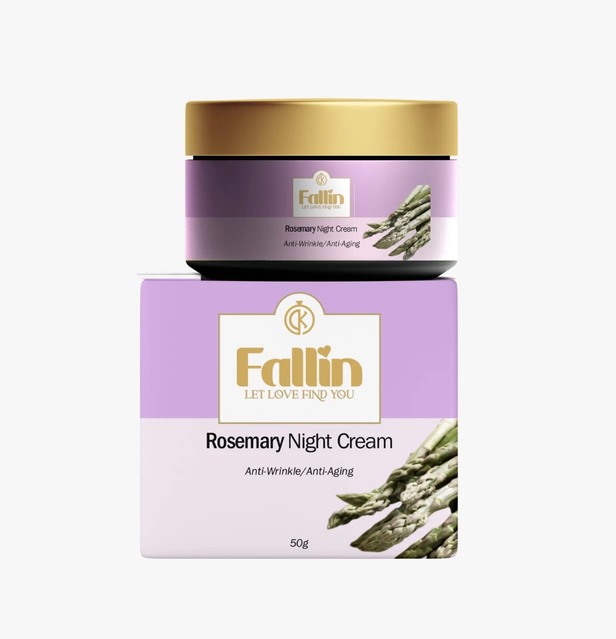 FALLIN- Rosemary Night Cream For anti agening