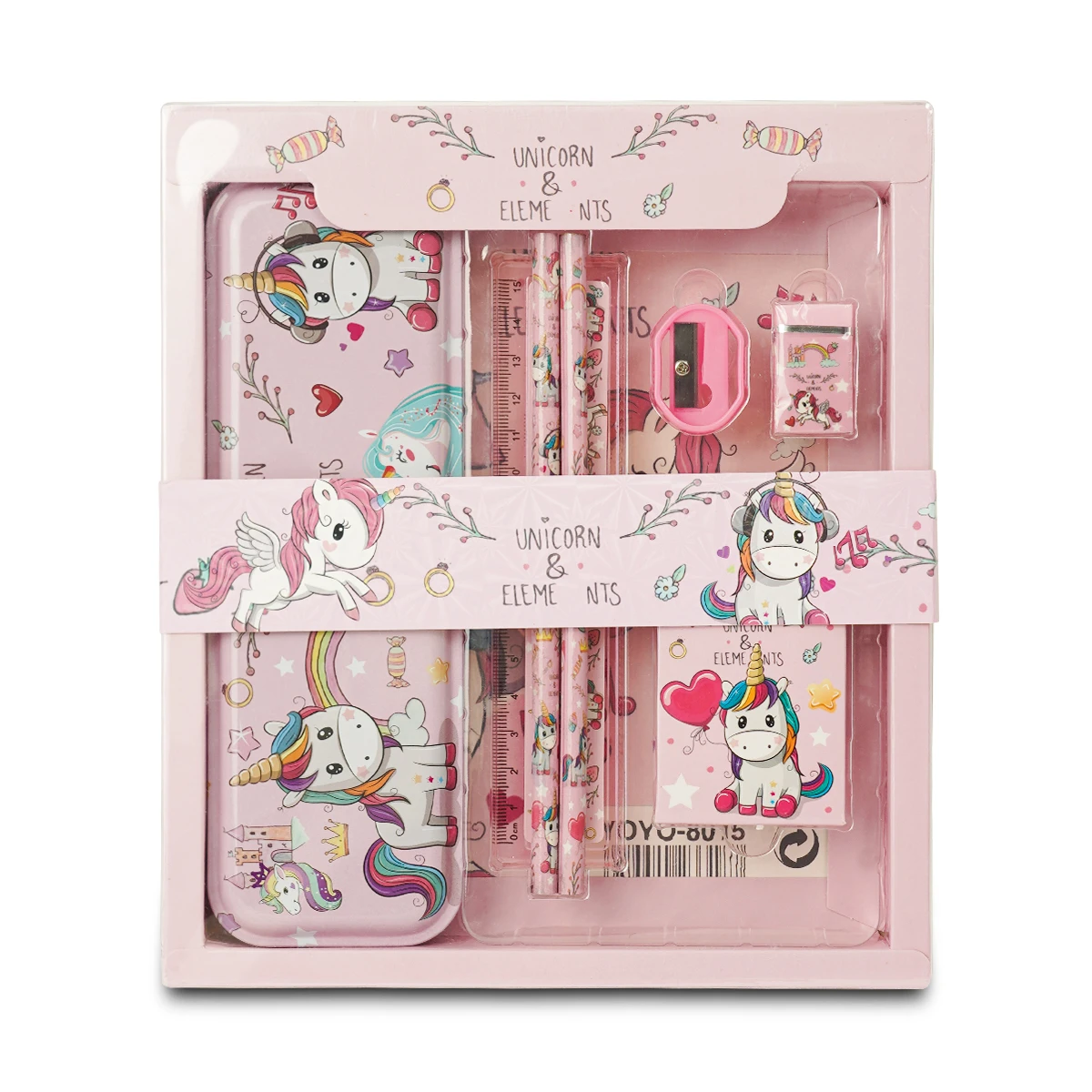 Ilearnngrow Pencil Box Stationery Kit Unicorn