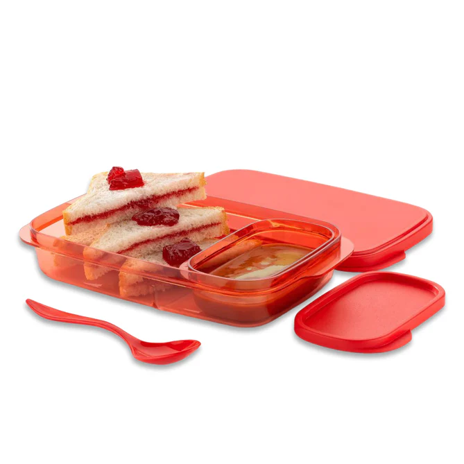 Seal Rectangular Lunch Box - 2 Containers, Leak-proof