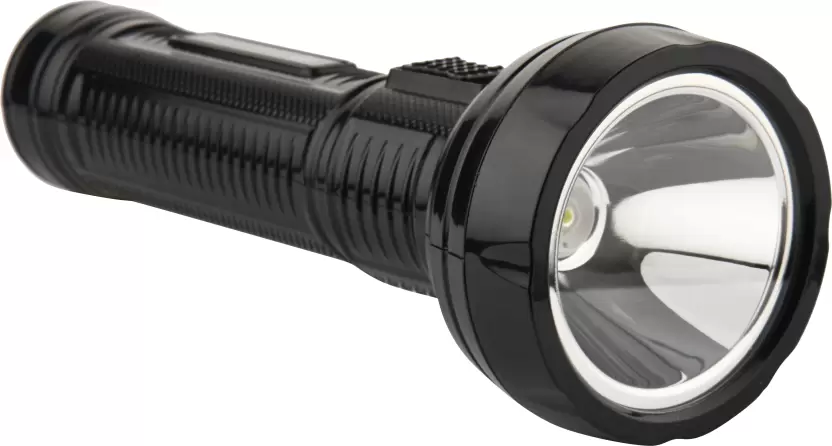 Dp.led Dp-9002b Ultra High Torch  (Black : Rechargeable)