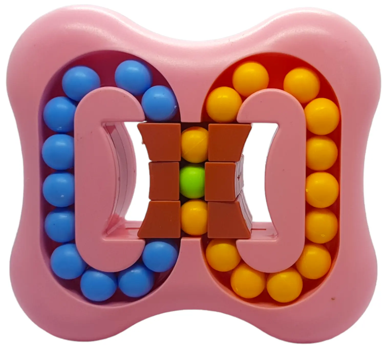 IQ Ball Rotating Magic Bean Cube Toy - Mind-Bending Puzzle Game with Endless Challenges - Focus and Cognitive Skills - Great StImprove RESS Reliever and Gift Idea(Multicolour)