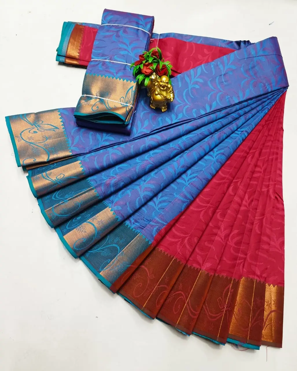 3D Embossed Saree