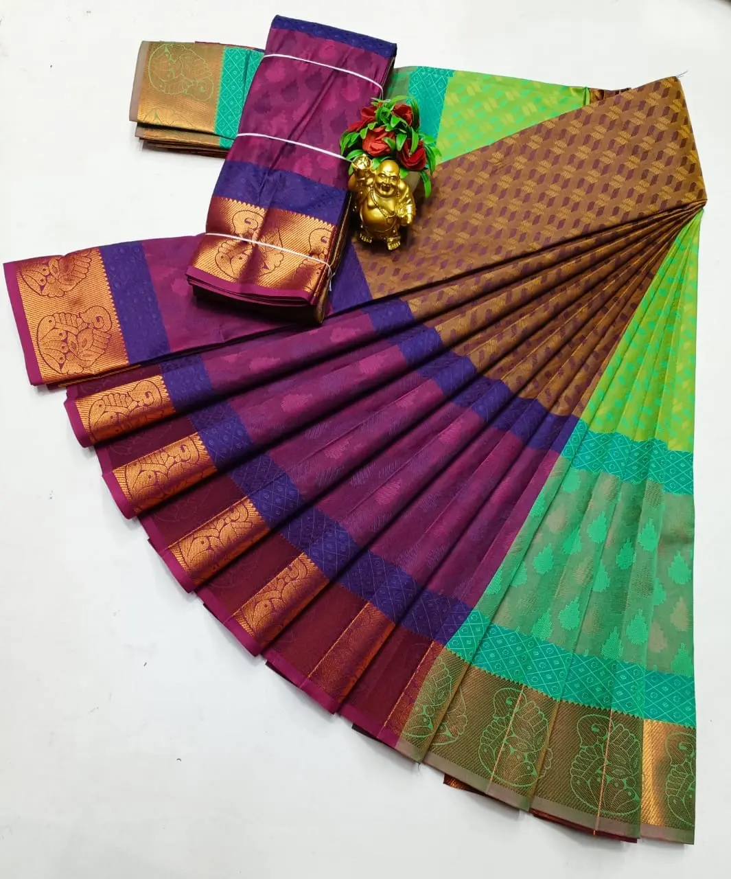 3D Embossed Saree