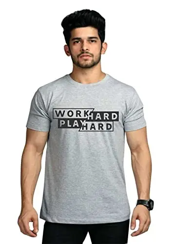 Philodox by attire | Men's Regular Fit T Shirt | Cotton T Shirt for Men | Gym Shirt for Men