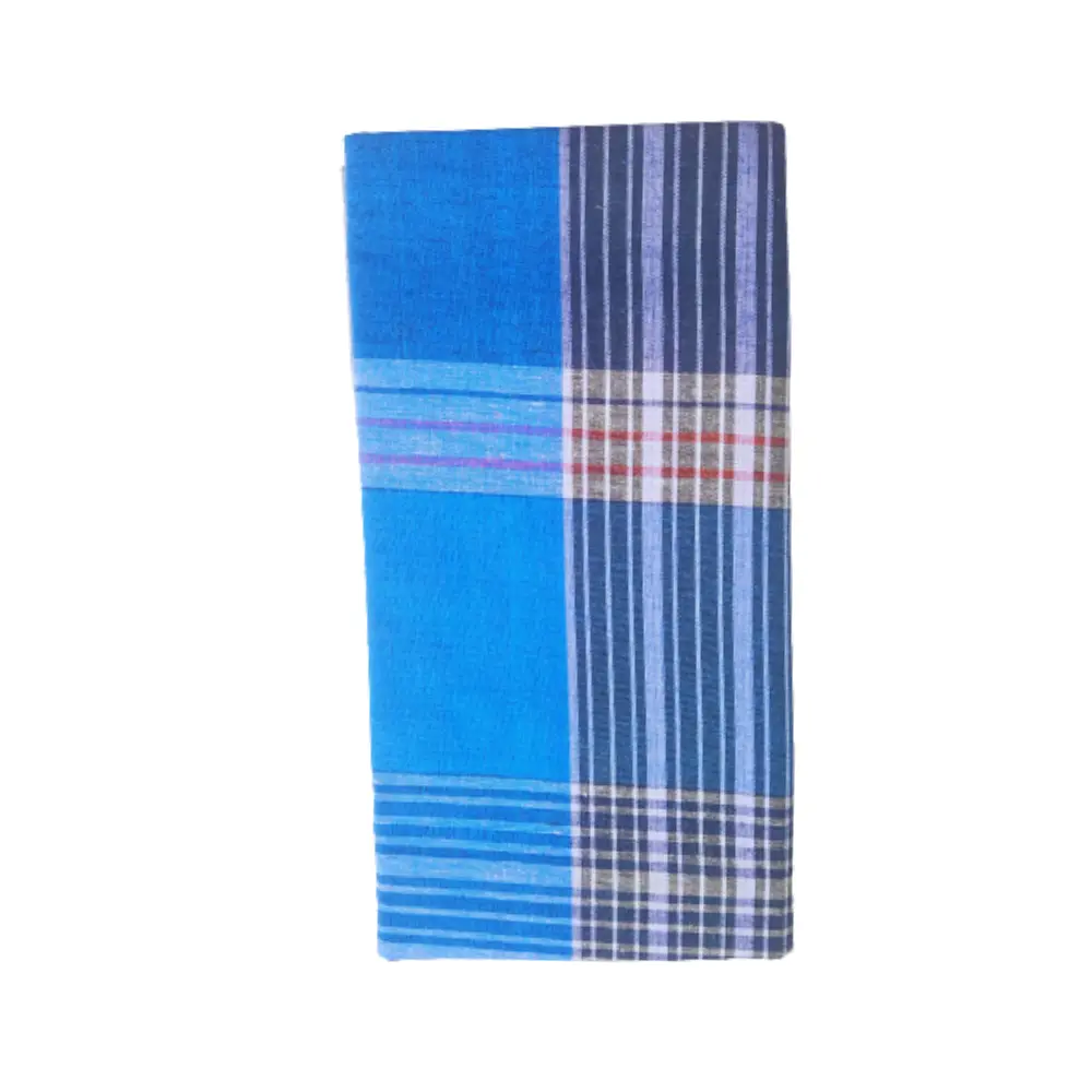 Men's Cotton Lungi 2m stitched