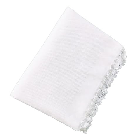 100% Cotton Premium White Bath Towel for Men, Women and Kids( 400gsm) Suitable for Bath, Travel, Hotel, Spa, Gym, Yoga, Saloon, Sports Pack of 1 pc White Color (30x60inch)
