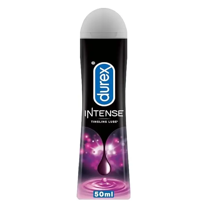 Durex Lube Intense Lubricant Gel | Water-Based for Smooth Pleasure | 50ml