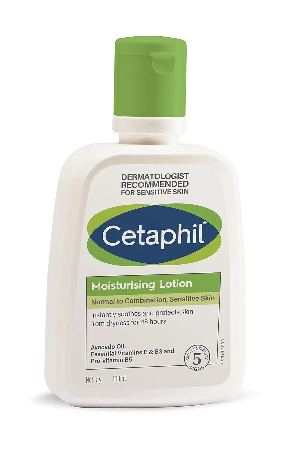 Cetaphil Moisturizing Lotion For Normal To Combination,Sensitive Skin|100 Ml|Moisturizer With Niacinamide,Panthenol|Non-Greasy,Won'T Clog Pores|Dermatologist Recommended|Paraben,Sulphate Free