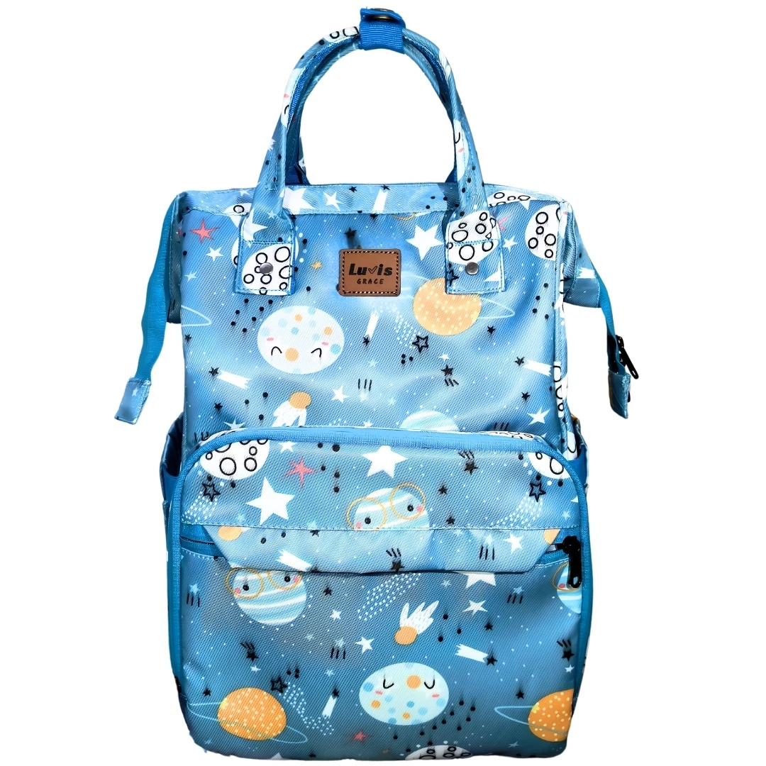 Luvis Grace Luxury Diaper Bag for Mothers - 24L Large Capacity Hospital Bag for Delivery Women with Insulated pockets, Premium Stylish & Multi-Functional Baby Travel Backpack