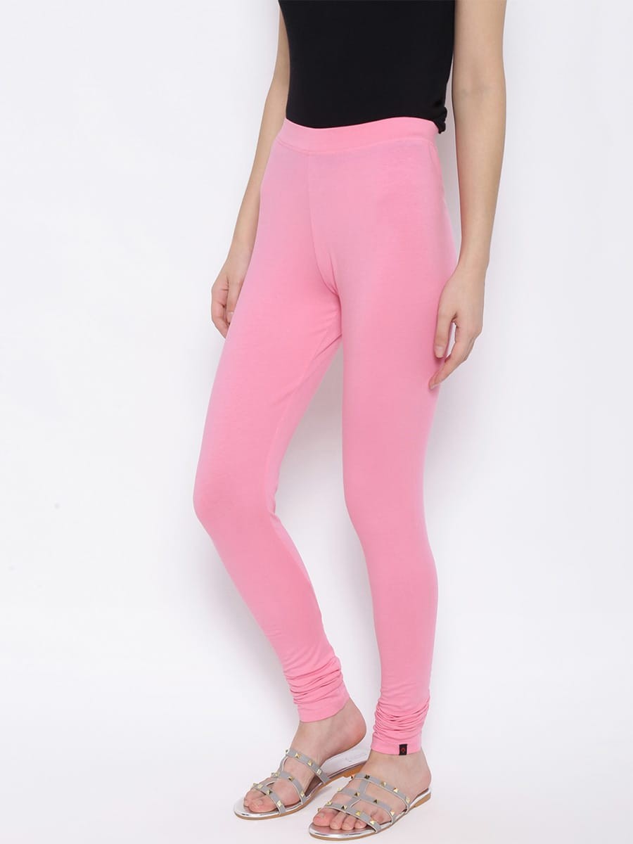 MM Style- Women's 4-Way Stretch Leggings for Every Occasion (Baby Pink)