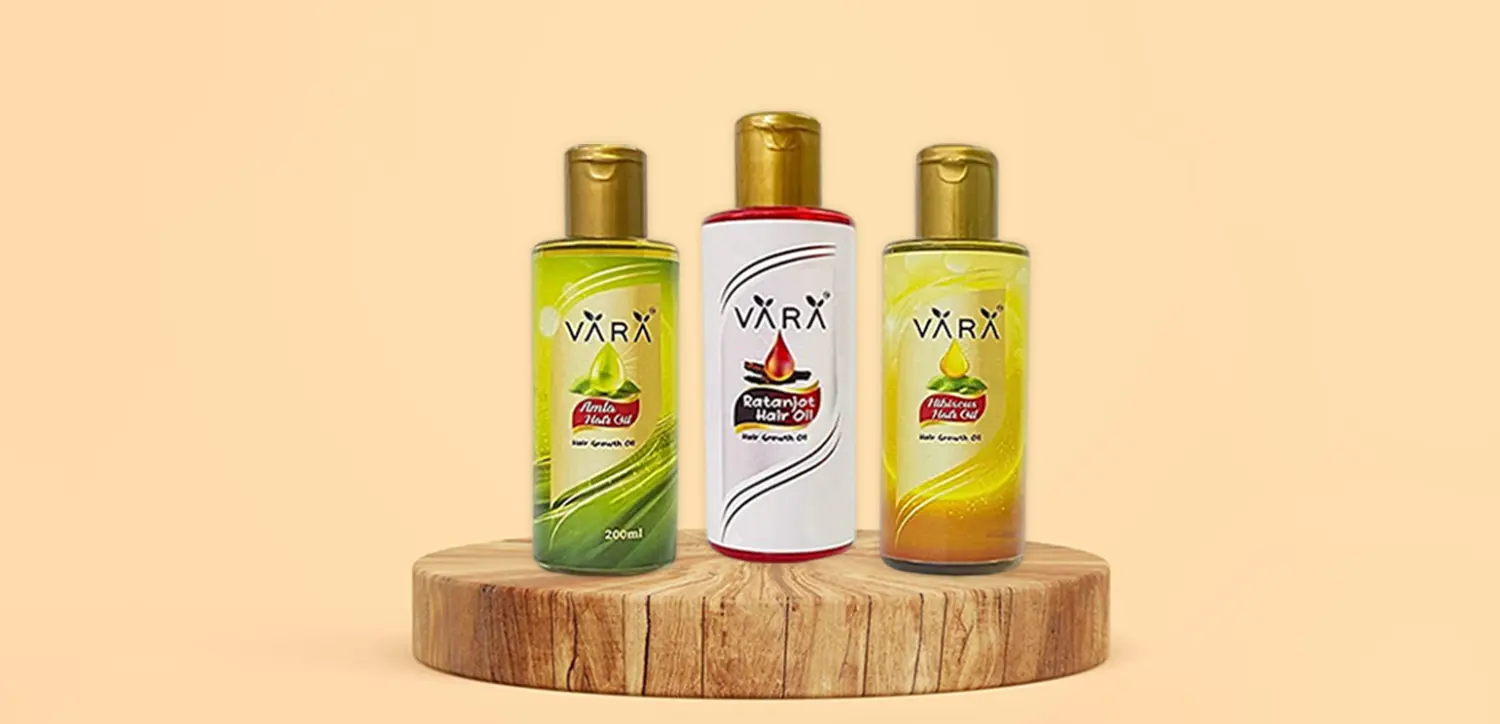 VARA Hair Oil Combos Amla, Hibiscus & Ratanjot Hair Oil Each 100ml