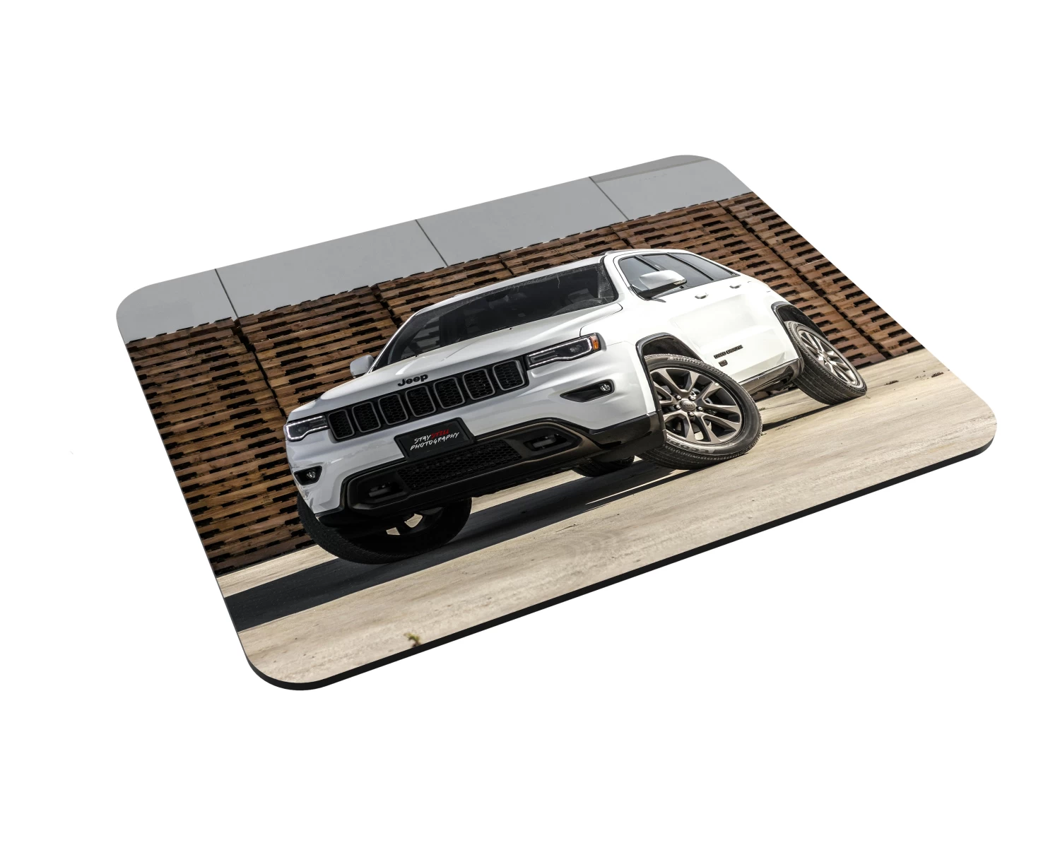 Car-Themed White Color Car Mouse Pad – Premium Non-Slip Mouse Pad with Stunning Car Image Designs – Durable & Comfortable for Work, Gaming, and Home Office