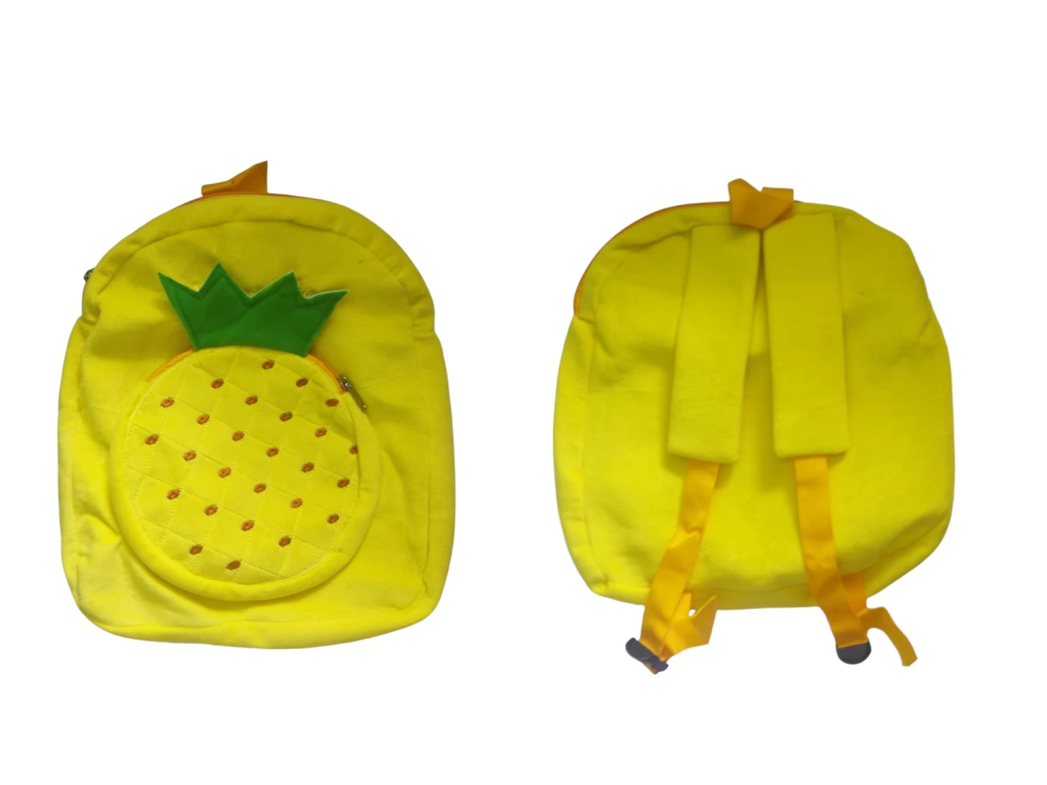 Pineapple Plush Backpack – Fun, Soft & Lightweight | Premium Quality