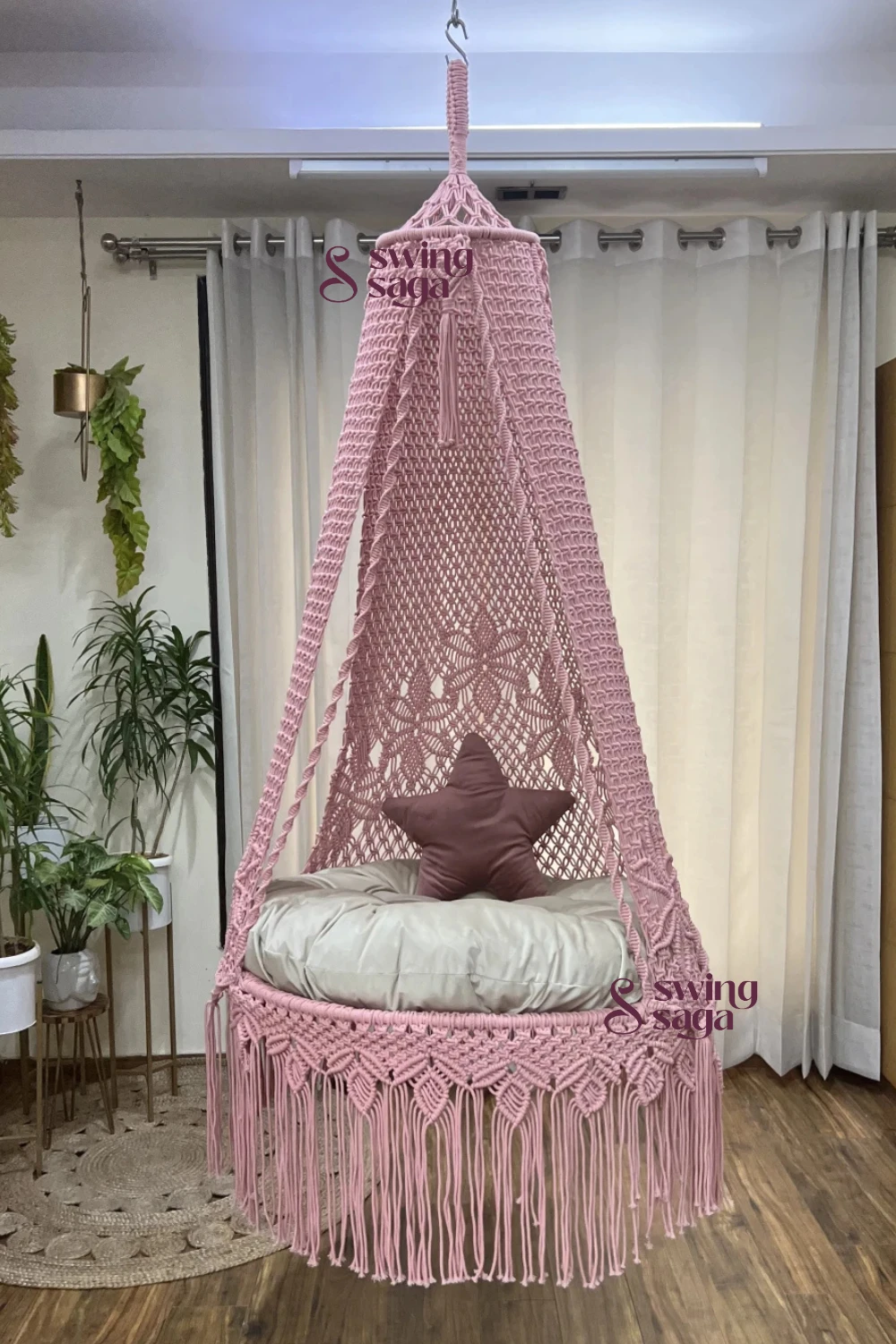 Rosy Swing Swing Chair – Stylish & Comfortable Hanging Chair