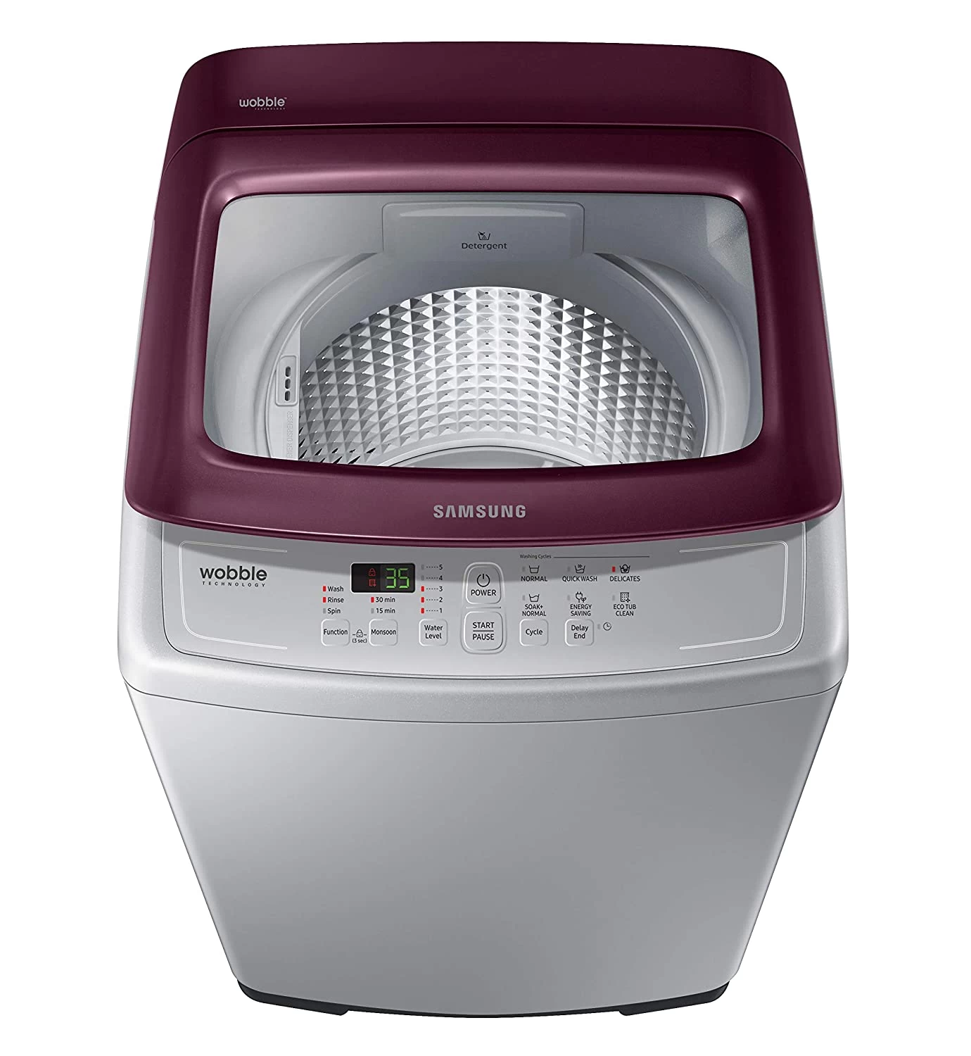 SAMSUNG 7 kg Fully Automatic Top Load Washing Machine Grey (WA70A4022FS/TL)