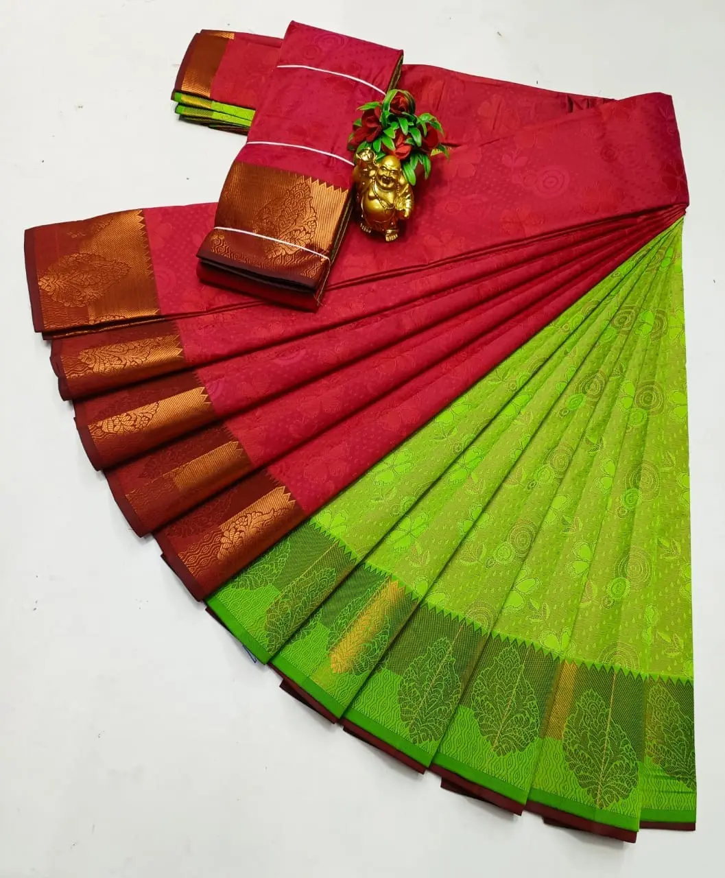 3D Embossed Saree