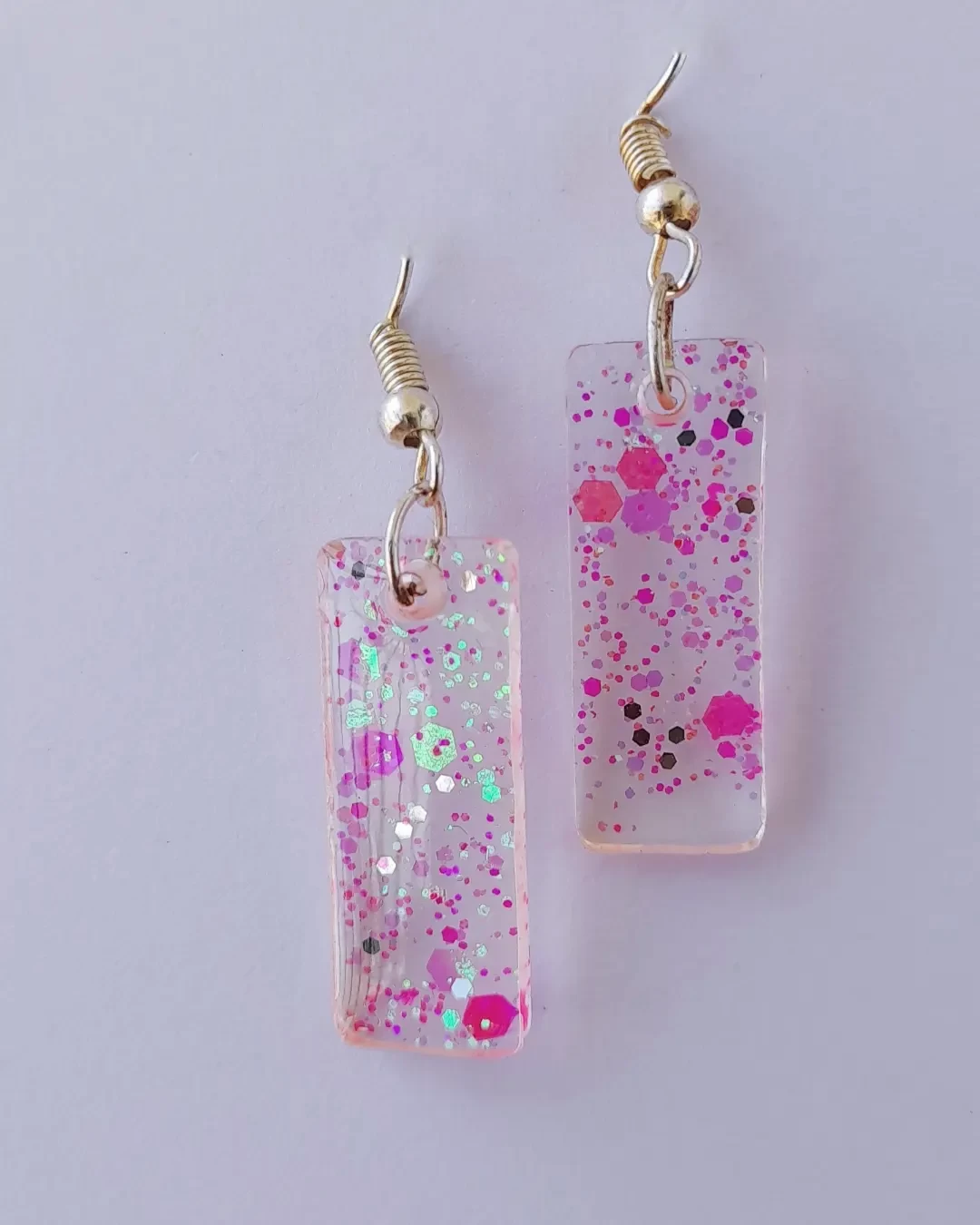 Epoxy Resin Handmade Fashion Earrings | Unique & Stylish Resin Earrings for Women