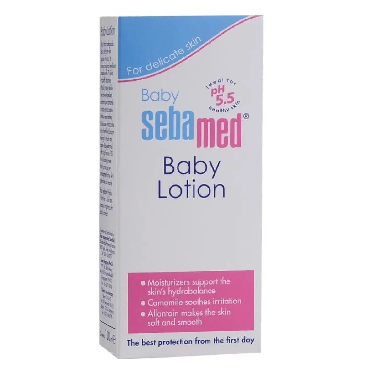 Sebamed Baby Body Lotion-100 ml | pH 5.5 | Long lasting moisturiser | Quickly absorbed