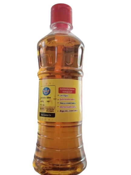 Mahemai Panja Deepam Oil - 500ml - Pure & Aromatic - For Spiritual Practices