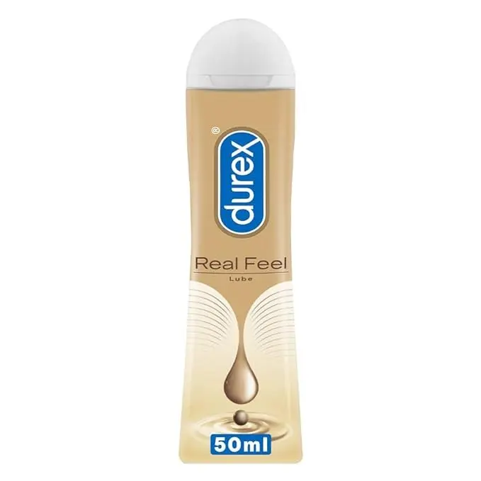 Durex Real Feel Lubricant | Long-Lasting & Natural Sensation | 50ml