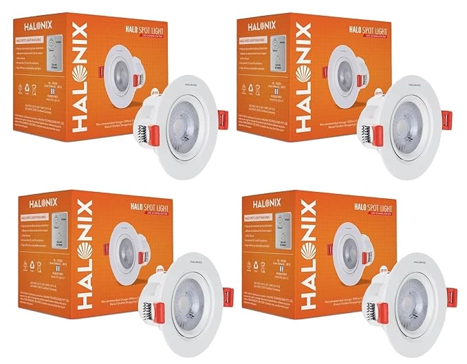 Halonix Ace Rm Rnd Cw 3-watt Led Downlighter (Cool Day Light)