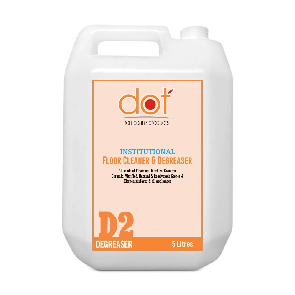 DOT Floor Cleaner, Degreaser 5 Litres- Eco friendly Hard Stains and Toughest House Hold Stains Remover