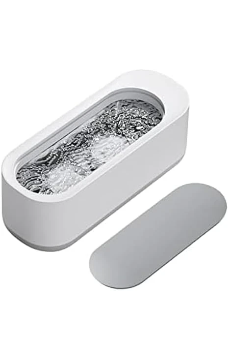 ArembiUltrasonic Jewelry Cleaner Portable Professional Mini Household Ultrasonic Cleaning Machine for Jewelry, Eyeglasses, Watches, Rings, Retainer, Coins Ultrasonic Vibration Machine