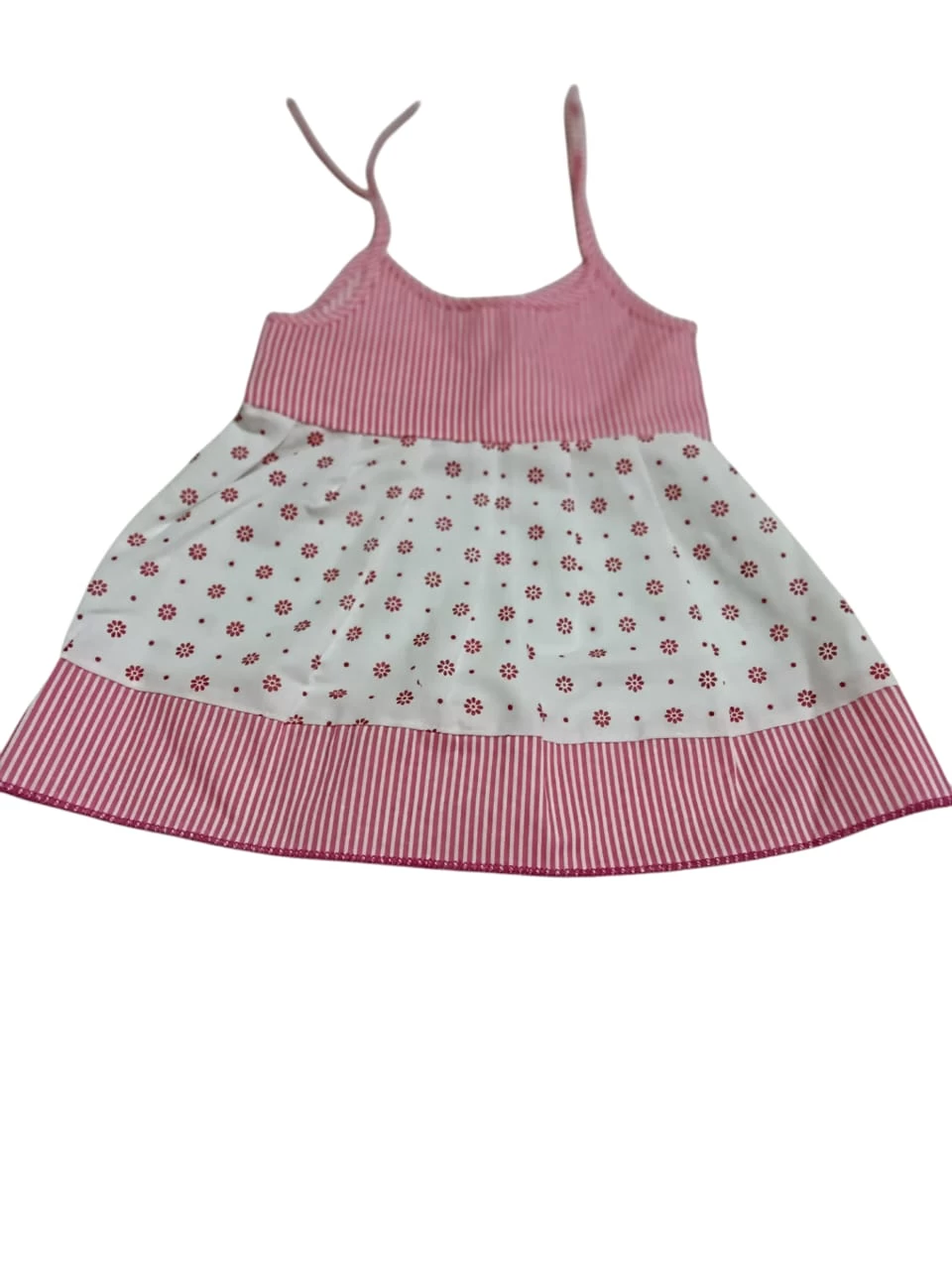 3-Piece Baby Frock Pack (0-6 Months) - Soft & Adorable