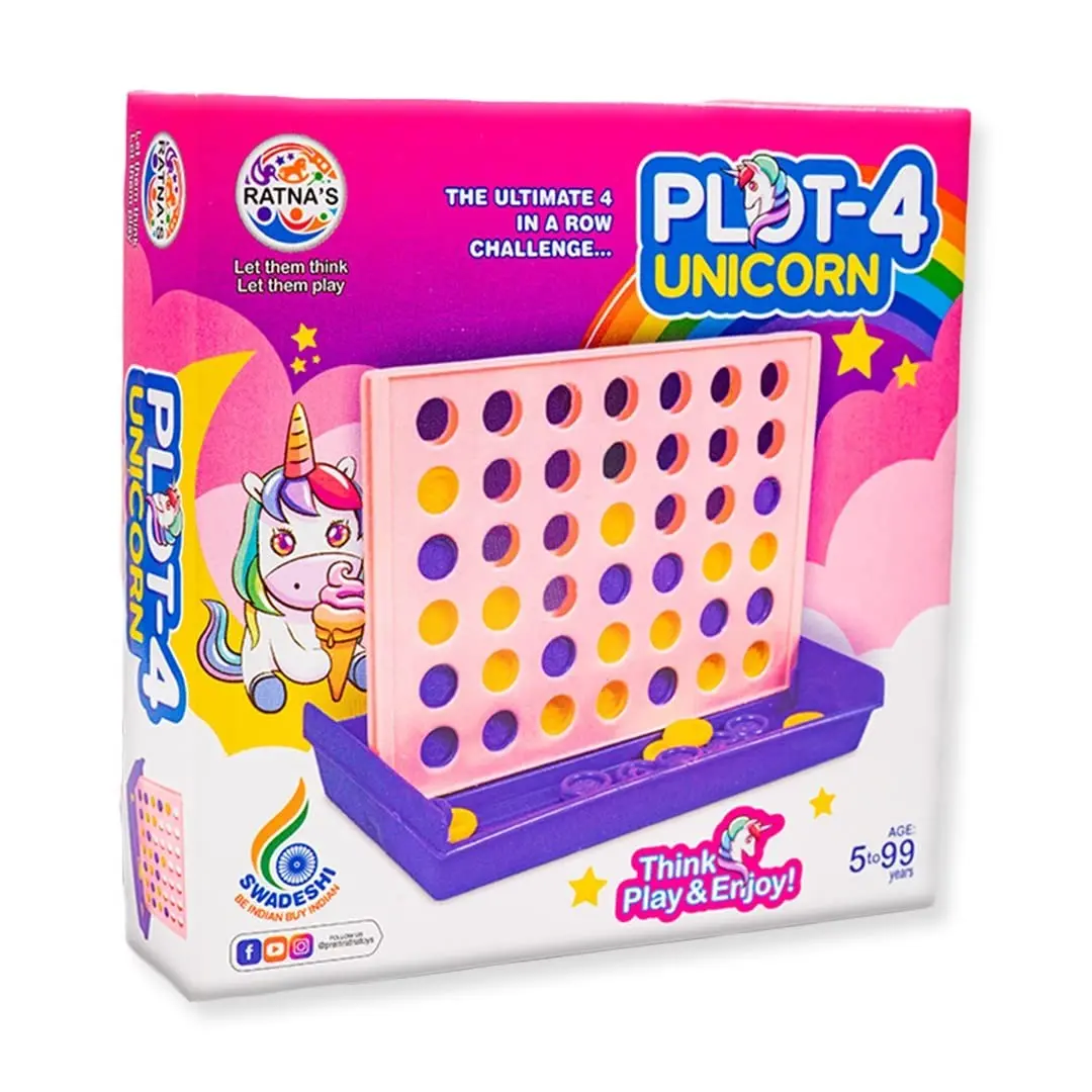 Ratna's Travelling Unicorn Sturdy plot 4 Square for Kids to Make Their Play time More playfull…