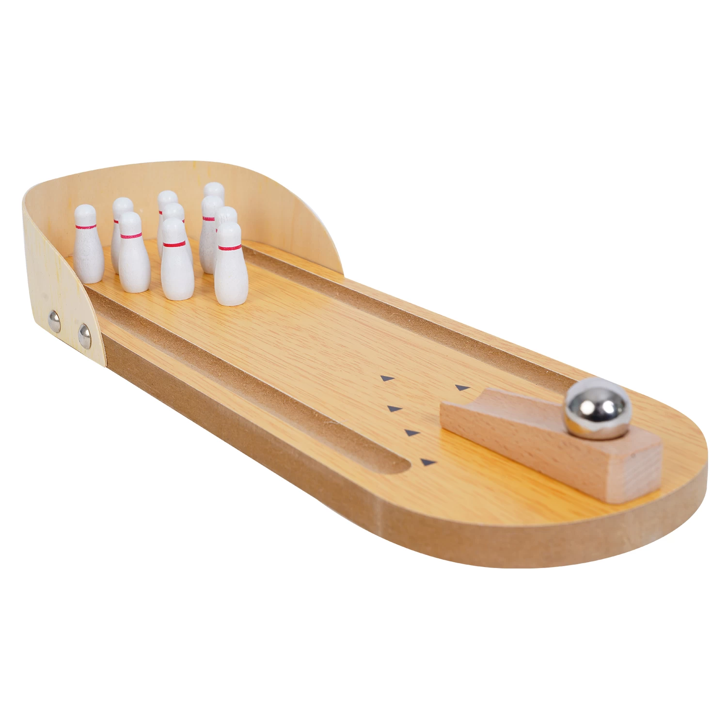 Wooden Bowling Set for Kids