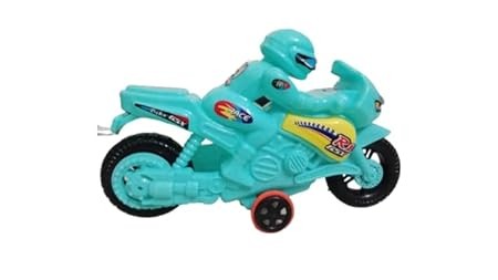 Power Racing R15 Red Bike for Kids |Racer Bike for Kids| SUNLAXI Friction Powered Toy Bike for 2 3 4 5 Year Old boy|Plastic Toys Two Wheeler Bike(28CM X18CM) Big Bike