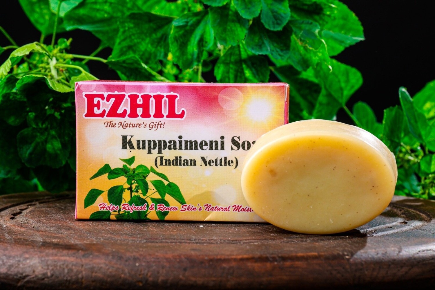 Ezhil Organic Kuppaimeni Handmade Soap | Herbal Soap(75gms)