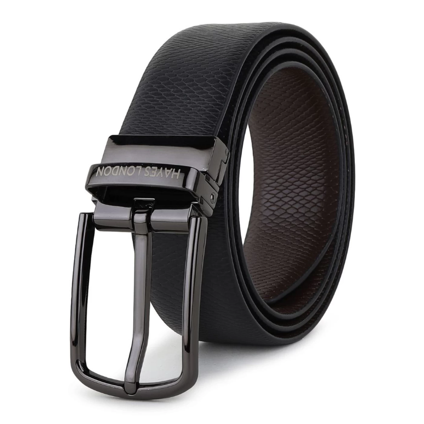 HAYES LONDON Italian Belts for Men Leather Original Belts for Men Formal