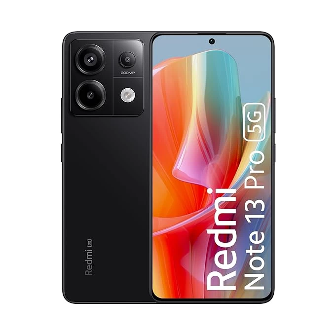 Redmi Note 13 Pro 5g Mobile 12 GB + 256 GB Midnight Black