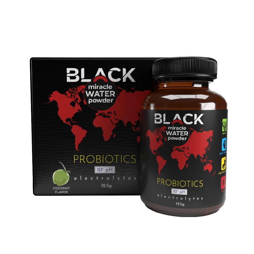 Elixr Miracle Black Water Powder – Detox, Hydration & Mineral Boost