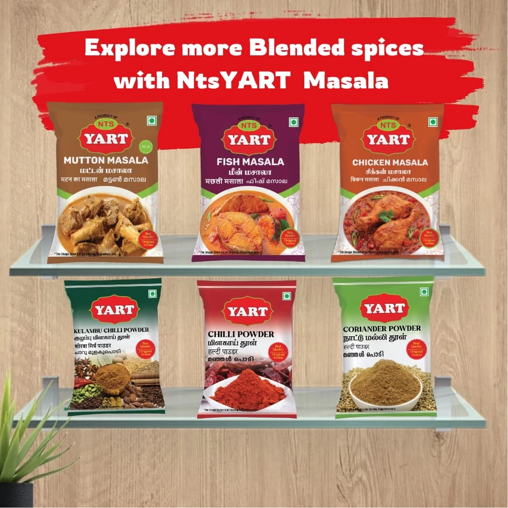 Yart Masala Combo Spices 300g (each 50gm)Pack of 6