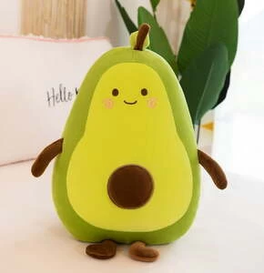 Avacado Fruit shaped Soft stuffed Toy for Kids