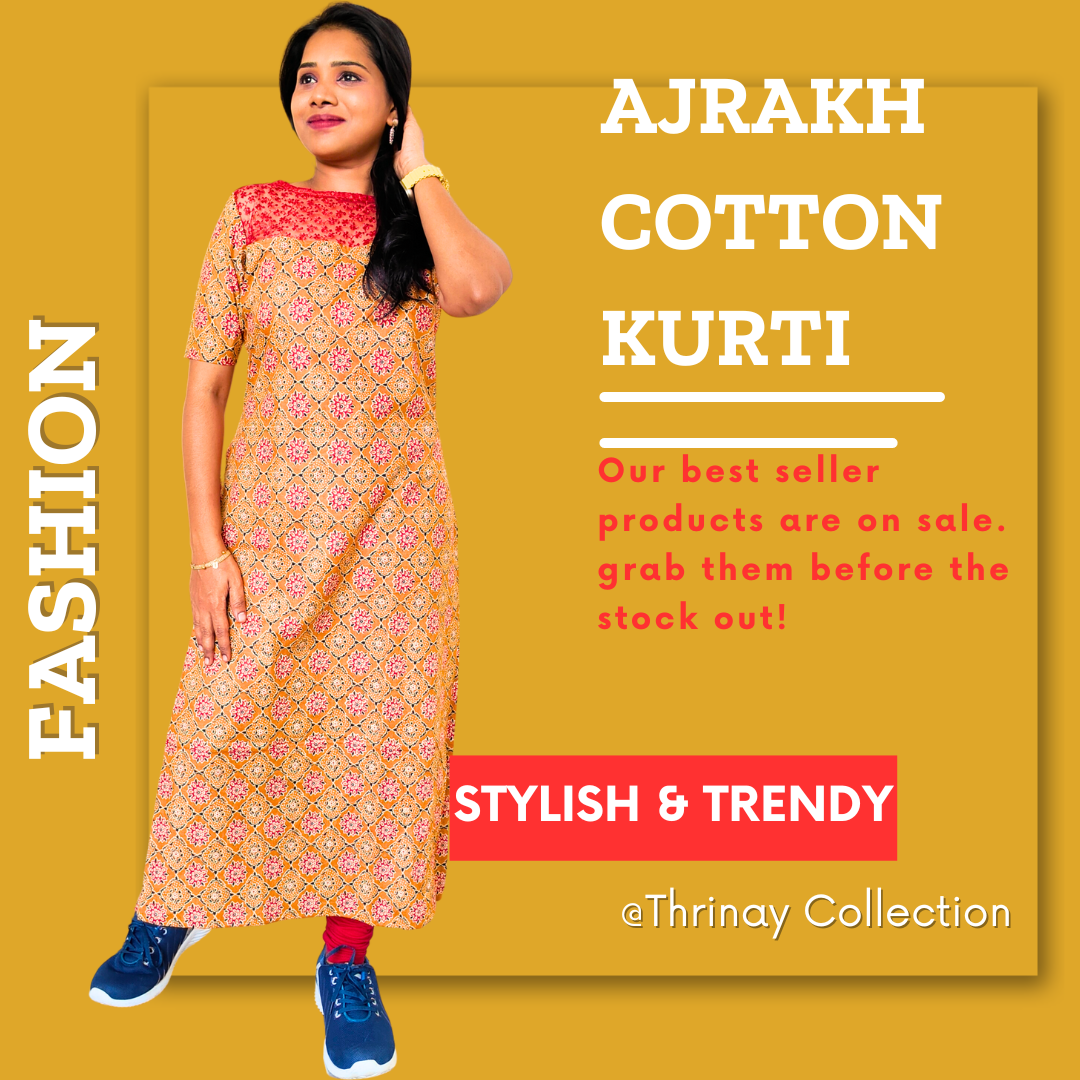 Designer Party Wear Readymade Fancy Cotton Kurti - Stylecaret.com