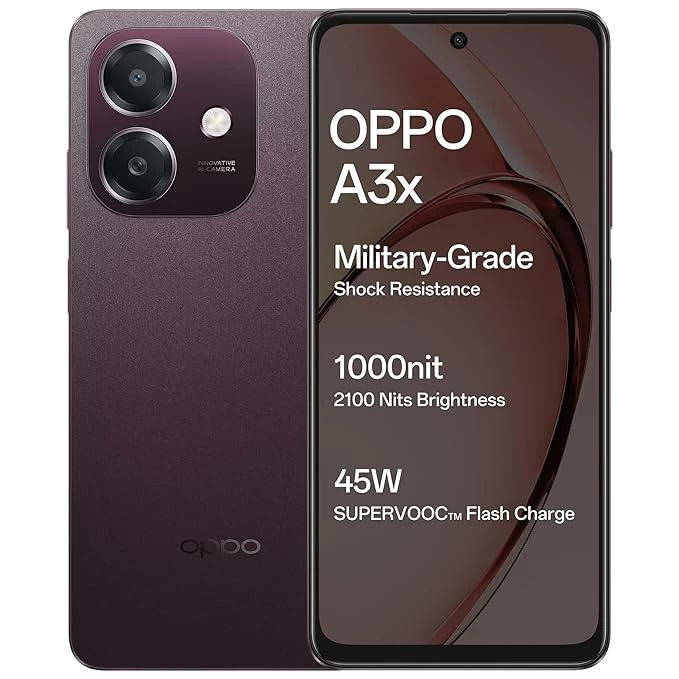 Oppo A3X Mobile 4gb/128gb Nebula Red