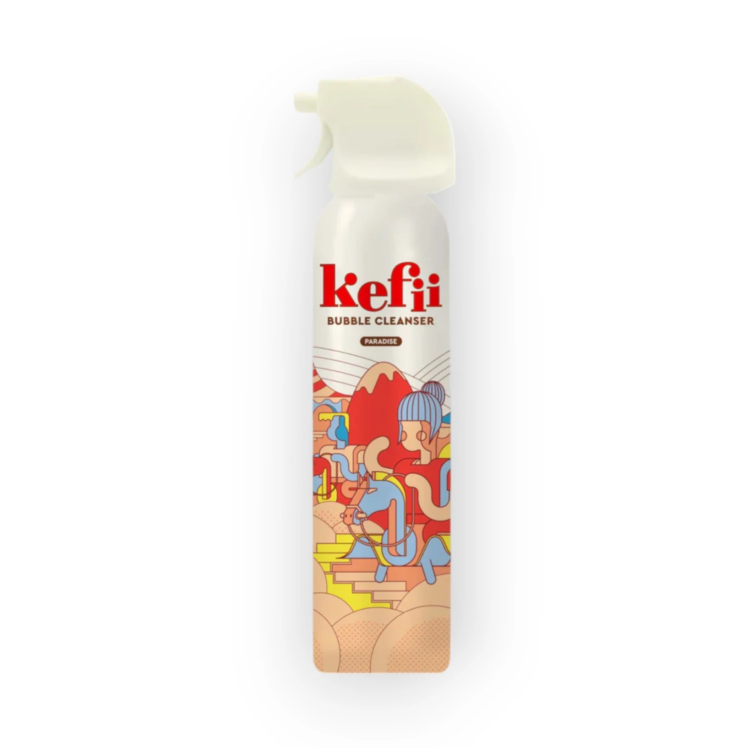 Kefii - Bubble Cleanser, Paradise - Pure, 200ml