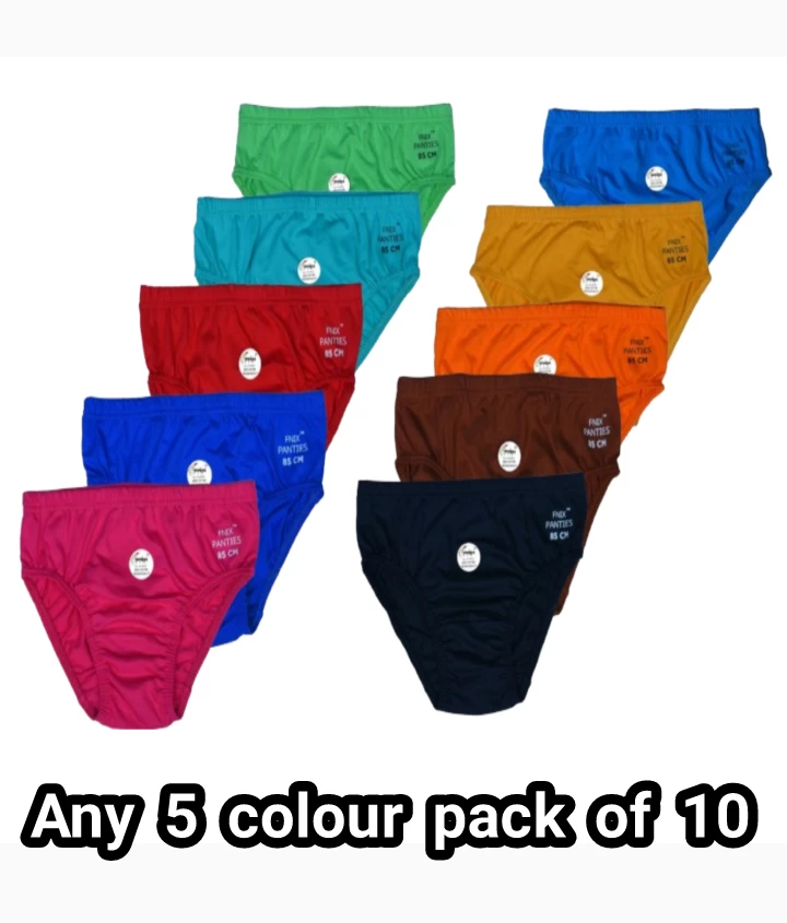 FNIX Women’s Panties – Combo Pack of 10 | Soft, Comfortable & Breathable