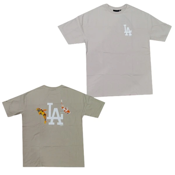 LA Dodgers Koi Fish Tee – Tranquil Streetwear Edition
