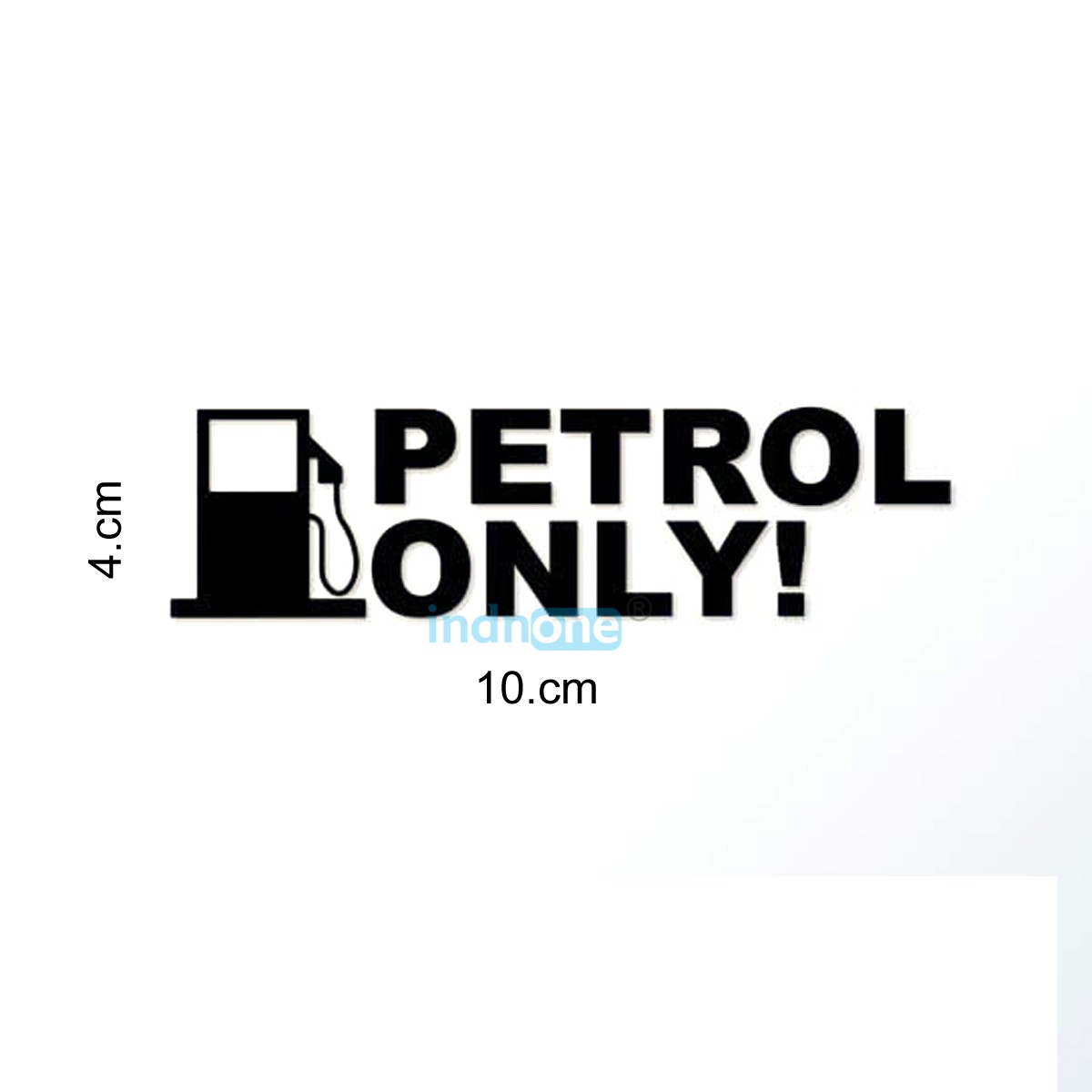 Petrol only deals sticker